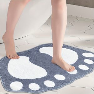 1pc Non Slip Floor Mat, Bath Toilet Mat, Absorbent Bath Mat 15.8X23.6 Inch Bath Mats For Toilet Non Slip Bathroom Rug Mat Bath Rug For Bathroom Toilet Shower Doormat