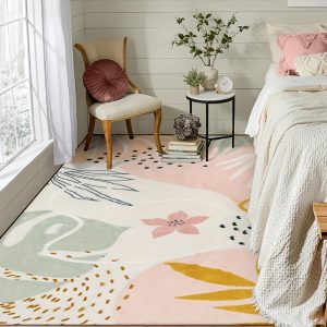 Living Room Pink Rug - 180x120 Cm/70.8647.24