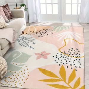 Living Room Pink Rug - 180x120 cm/70.86??47.24